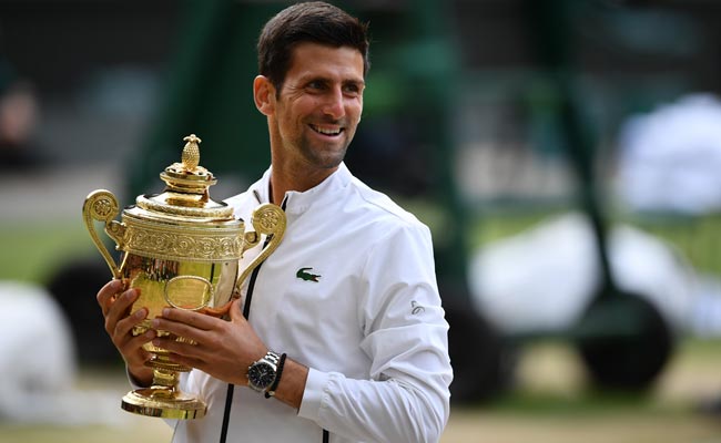 विंबलडन के फाइनल में रोजर फेडरर को हराकर पांचवीं बार चैंपियन बने नोवाक जोकोविच