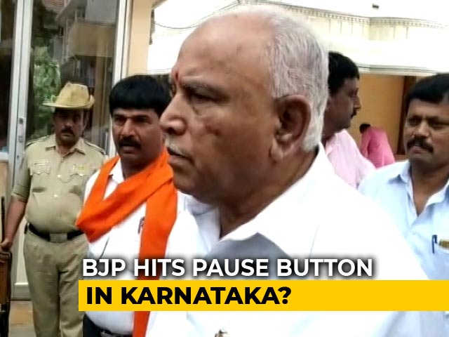BJP Yet To Stake Claim In Karnataka, Says Waiting For RSS "Blessings"