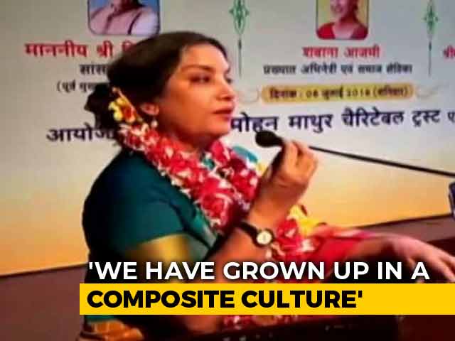 Necessary To Always Point Out Country's Flaws, Says Shabana Azmi