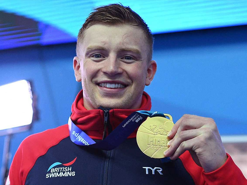 Adam Peaty Completes World Treble In Men's 100m Breaststroke