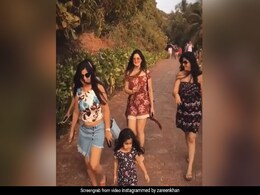 जरीन खान बारिश के मौसम का मजा लेने दोस्तों संग पहुंचीं पार्क, लोग खींचने लगे फोटो- Video जरीन खान बारिश के मौसम का मजा लेने दोस्तों संग पहुंचीं पार्क, लोग खींचने लगे फोटो- Video