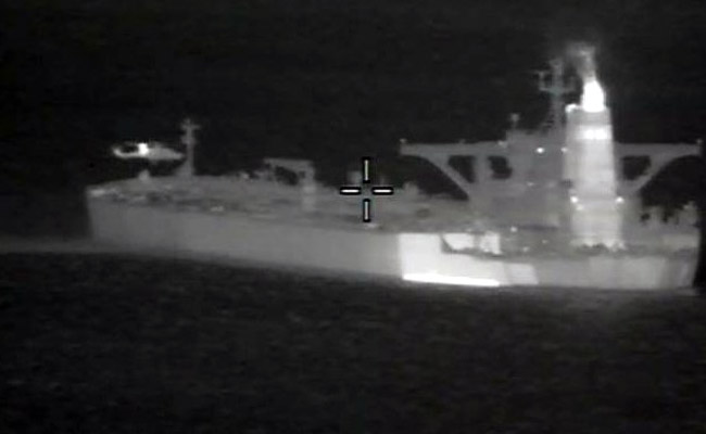 Iran Tanker Captain Says UK Used "Brute Force" In Detaining Ship: Report