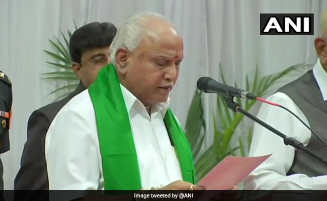 BS Yediyurappa Swearing-In Ceremony LIVE Updates: BS Yediyurappa Sworn-In As Karnataka Chief Minister For The Fourth Time BS Yediyurappa Swearing-In Ceremony LIVE Updates: BS Yediyurappa Sworn-In As Karnataka Chief Minister For The Fourth Time