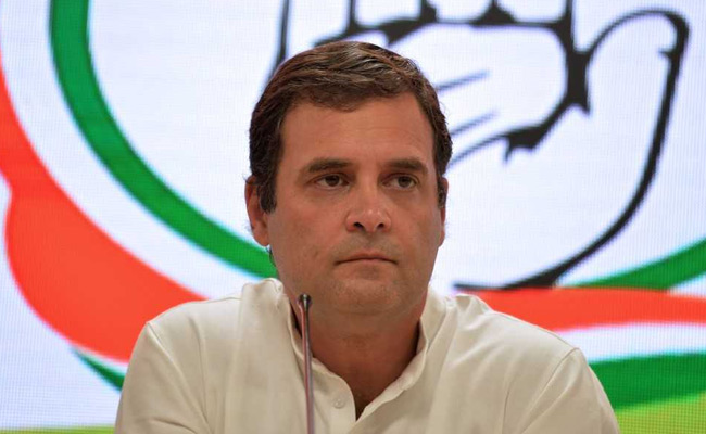 "Greed" Of Vested Interests Won, Tweets Rahul Gandhi After Karnataka Loss