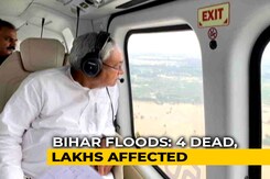 4 Dead, 18 Lakh Affected In Bihar; Nitish Kumar Tours Flood-Hit Areas 4 Dead, 18 Lakh Affected In Bihar; Nitish Kumar Tours Flood-Hit Areas
