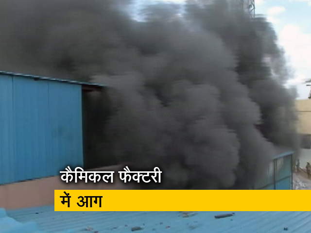 चेन्नई में कैमिकल फैक्टरी में लगी भीषण आग