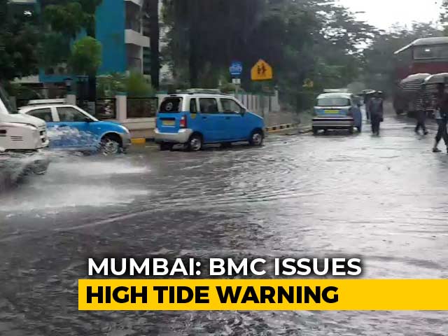 Heavy Rain Continue To Hit Mumbai, High Tide Likely