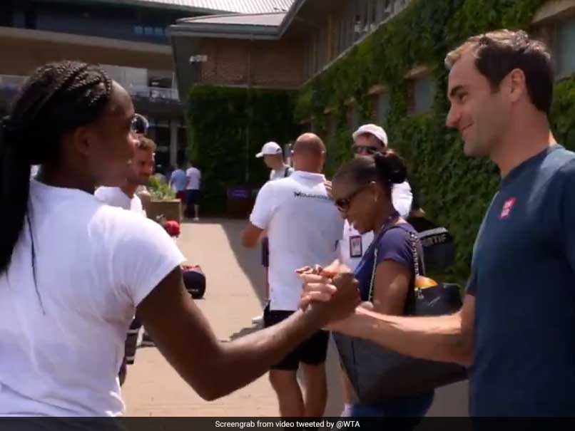 Watch: Teen Sensation Coco Gauff Meets Roger Federer In Wimbledon, Wins The Internet