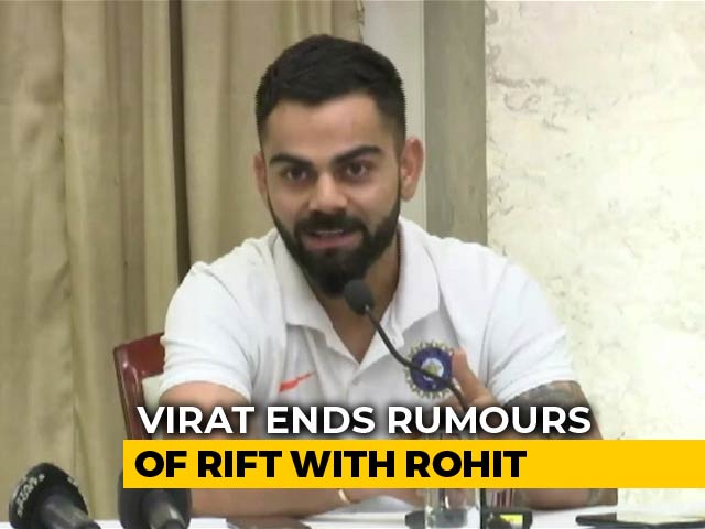 "Disrespectful": Virat Kohli Dismisses Rumours Of Rift With Rohit Sharma