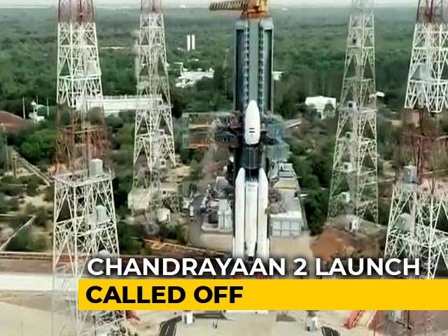 Chandrayaan 2 Moon Mission Launch Aborted After Technical Snag