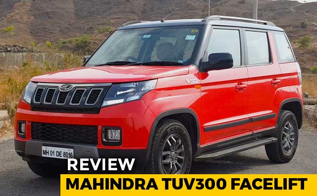 Mahindra TUV300 Facelift Review