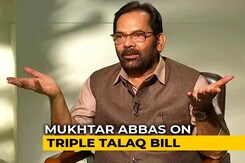 Triple Talaq Bill Not Politically Motivated: Mukhtar Abbas Naqvi To NDTV Triple Talaq Bill Not Politically Motivated: Mukhtar Abbas Naqvi To NDTV