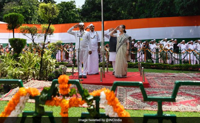 No Place For "Bigotry", "Intolerance": Sonia Gandhi On Independence Day