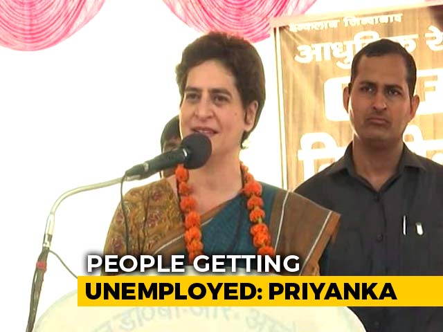 "Economy So Bad That We Have To Advertise Our Plight": Priyanka Gandhi
