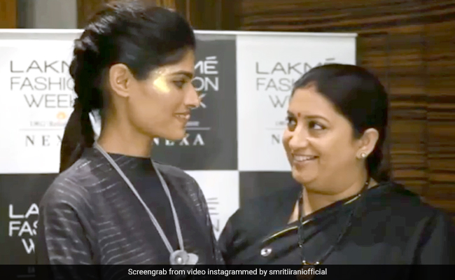 Rajasthani Model Is Insta-Famous As Smriti Irani Shares Her Story