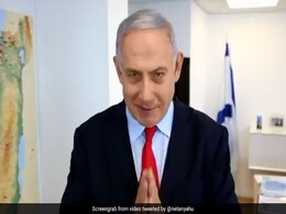 "Namaste": Benjamin Netanyahu Greets PM Modi, India On Independence Day "Namaste": Benjamin Netanyahu Greets PM Modi, India On Independence Day