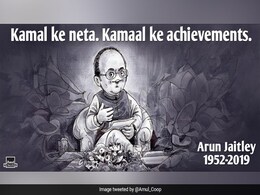 <i>"Kamal Ke Neta, Kamaal Ke"</i>...:Amul Doffs Its Hat To Arun Jaitley <i>"Kamal Ke Neta, Kamaal Ke"</i>...:Amul Doffs Its Hat To Arun Jaitley