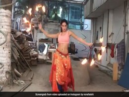 Nora Fatehi Learnt To Dance With Fire In Just 2 Days For <I>O Saki Saki</I>: 'Had Fear Written Over My Face' Nora Fatehi Learnt To Dance With Fire In Just 2 Days For <I>O Saki Saki</I>: 'Had Fear Written Over My Face'