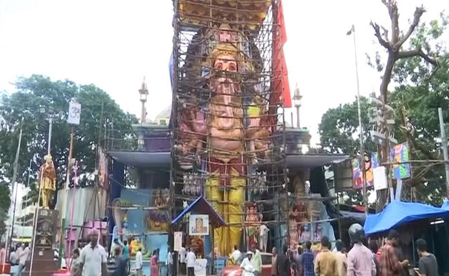 Ganesh Chaturthi: 61-Feet High Ganesh Idol In Hyderabad Claimed To Be Tallest In India
