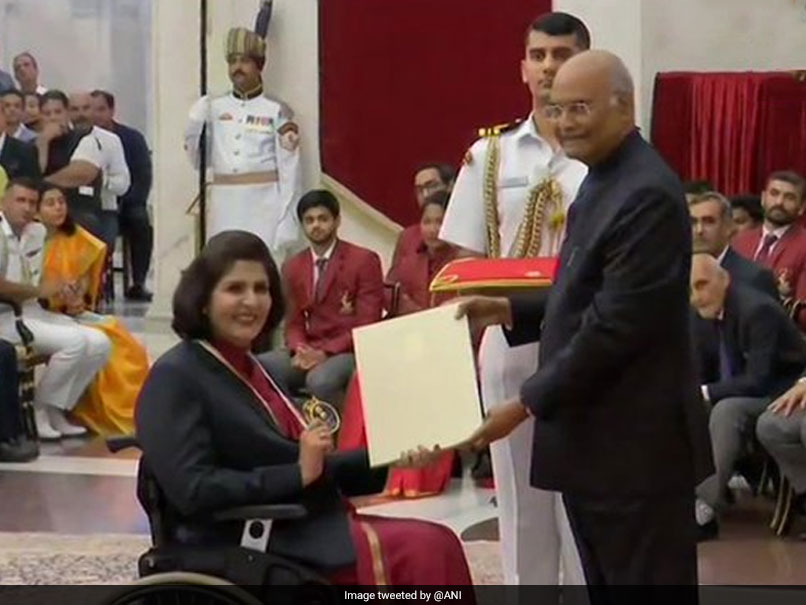 खेल दिवस पर राष्ट्रपति ने किया दिग्गज खिलाड़ियों को सम्मानित