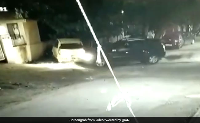 On CCTV, SUV Hits Parked Car 5 Times Before Driving Away In Pune