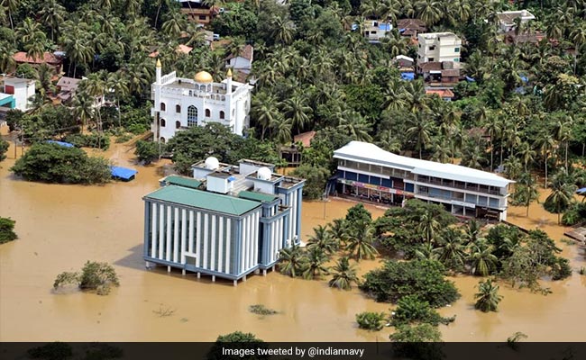केरल में बाढ़ का कहर जारी, मृतकों की संख्या 70 के पार