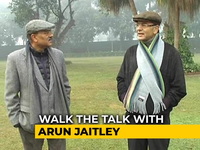 Walk The Talk With Arun Jaitley (Aired: January 2015)