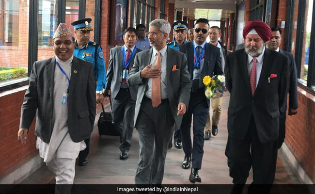 Foreign Minister S Jaishankar In Nepal For Wide-Ranging Bilateral Talks