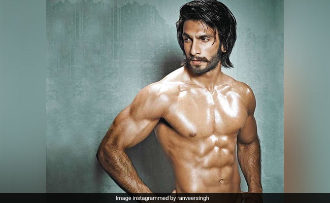 Ranveer Singh Posts 'Extra Gluten' Shirtless Pic. The Internet Thinks It's 'Mind Blowing'