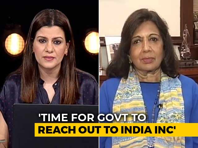 Indian Government Needs To Work With India Inc: Kiran Mazumdar Shaw