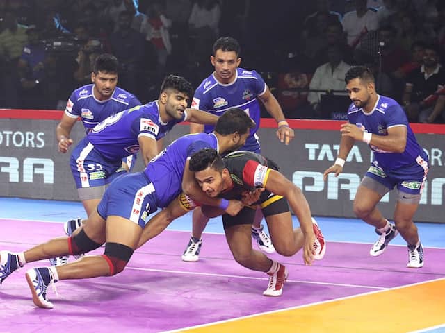 PKL 7: Haryana Steelers Topple Bengaluru Bulls, Telugu Titans Beat Gujarat Fortunegiants PKL 7: Haryana Steelers Topple Bengaluru Bulls, Telugu Titans Beat Gujarat Fortunegiants