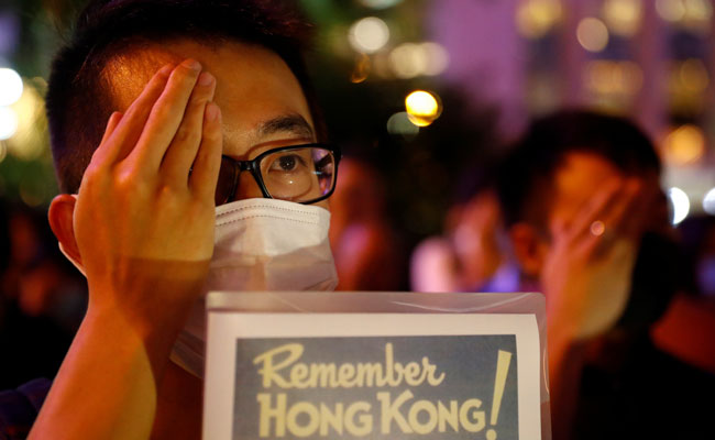 Thousands Of Pro-Democracy Protesters In Hong Kong Defy Rally Ban