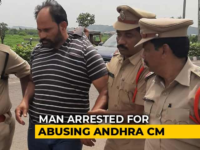 Andhra Man Accused Of Abusing Chief Minister On Camera Arrested