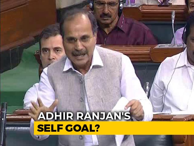 Congress Blunder In Parliament As It Questions Government Over Kashmir