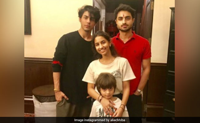 Raksha Bandhan 2019: Inside Aryan Khan And AbRam's Celebrations With Cousin Alia Chhiba