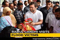 Rahul Gandhi Visits Flood-Hit Constituency Wayanad, Seeks Aid From State Rahul Gandhi Visits Flood-Hit Constituency Wayanad, Seeks Aid From State