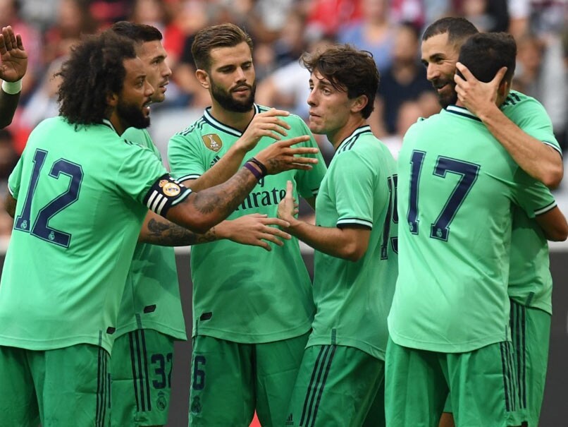 Real Madrid Coach Zinedine Zidane Confident As Karim Benzema Hat-Trick Helps Lift Gloom Real Madrid Coach Zinedine Zidane Confident As Karim Benzema Hat-Trick Helps Lift Gloom