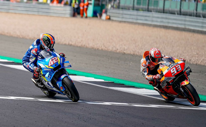 MotoGP: Alex Rins Edges Past Marc Marquez To Win British GP