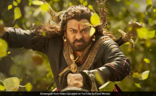 <I>Sye Raa Narasimha Reddy</i> Teaser: Chiranjeevi As One-Man Army. Forget Blinking For 1-And-A-Half Minutes