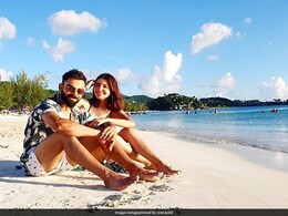 Virat Kohli's Beach Time With Anushka Sharma In West Indies. See Pic Virat Kohli's Beach Time With Anushka Sharma In West Indies. See Pic