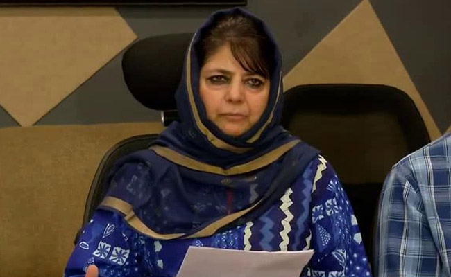 Mehbooba Mufti's Detention Under Public Safety Act Extended By 3 Months