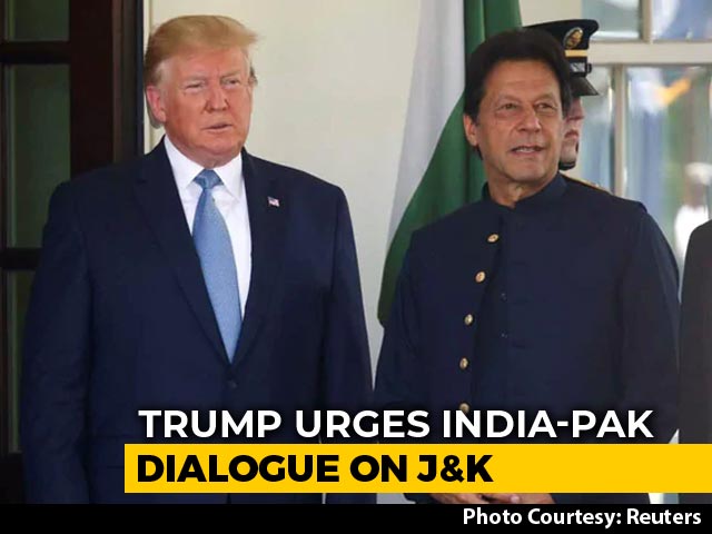 Donald Trump Urges India-Pak Dialogue On Kashmir In Call With Imran Khan
