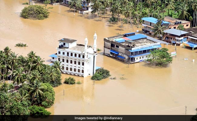 Fallen Trees, Swamped Houses: What Navy's Aerial Photos Of Kerala Showed