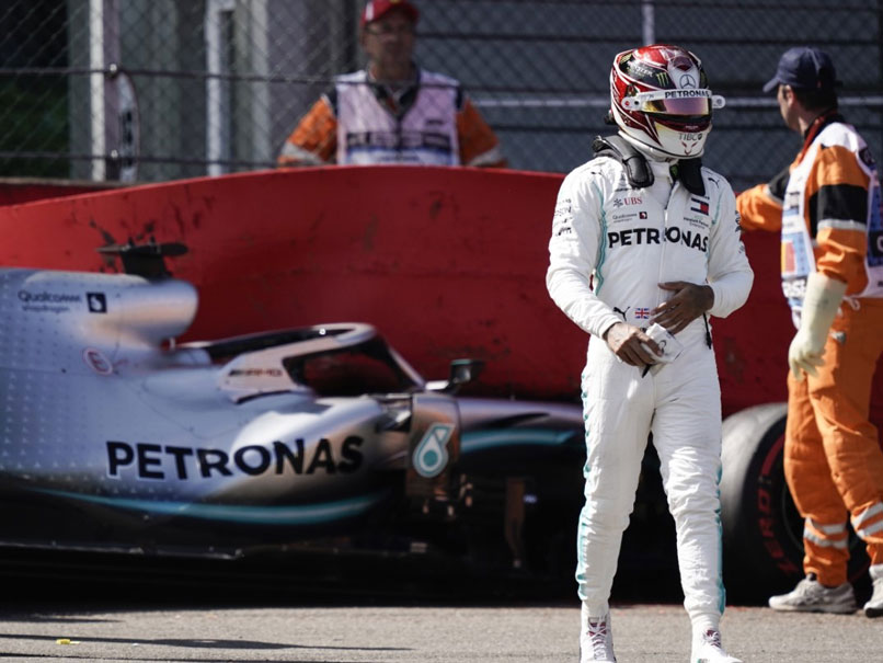 Lewis Hamilton Crash Causes Red-Flag Stoppage At Spa Practice
