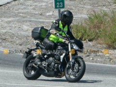 2020 Triumph Street Triple Spied Testing