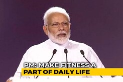 "No Elevator To Success, Have To Take Stairs": PM At Fit India Movement "No Elevator To Success, Have To Take Stairs": PM At Fit India Movement