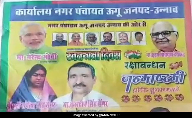 "Enough Is Enough": Priyanka Gandhi After Kuldeep Sengar's Poster With PM