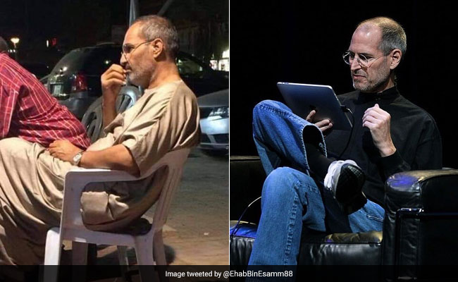 पठानी सूट पहने कुर्सी पर बैठे दिखे 'स्टीव जॉब्स' !, Photo देख लोग हुए हैरान, बोले - क्या जिंदा हैं एप्पल फाउंडर!