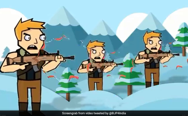 BJP's Animated Explainer On "How Article 370 Was A Curse For J&K"