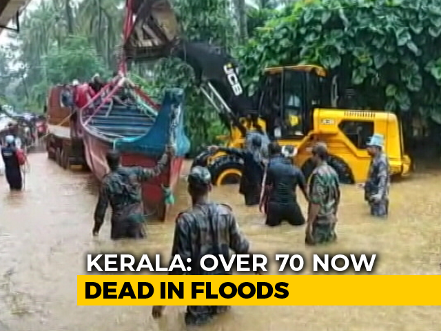 72 Dead In Flood-Hit Kerala, Amit Shah Visits Karnataka